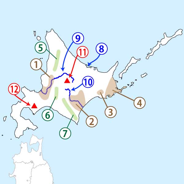 北海道地方(地形)